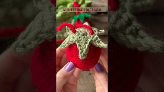 Crochet Tomato Bag Charm 🍅 Crochet, Garden, Repeat