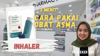 CARA MENGGUNAKAN INHALER UNTUK ASMA DENGAN BENAR | VENTOLIN INHELER