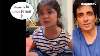 Sonu Sood Niece Nyra CUTEST Video Complaining About her Mother To Mama | #SonuSood