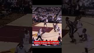 Lebron James Laughs at Himself After a Travel #shorts