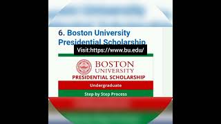 List of ongoing Undergraduate Scholarships In 2023. #scholarships #ScholarshipsinUSA