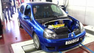 Daz Clio Cup Rolling Road Jenvey ITB 172