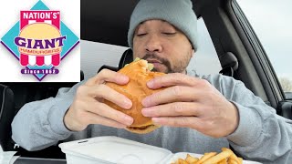 NATIONS GIANT HAMBURGERS & PIES REVIEW | BALLIN’ ON A BUDGET!!