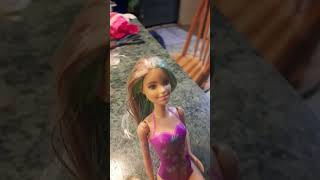 I dyed my Barbie's hair!