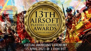 13th Airsoft Players' Choice Awards Virtual Awarding Ceremony