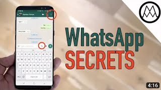 Le secret cahes dans whatsapp