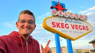 I Went To See The NEW Skeg Vegas Sign!