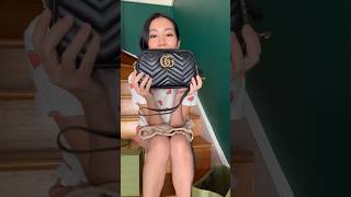 Gucci replaced my 2yo bag. GG MARMONT SMALL MATELASSÉ SHOULDER BAG #unboxing #storytime