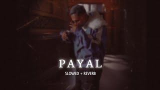 Payal (Visualizer)- Slowed + Reverb | Yo Yo Honey Singh | Paradox | Payal Lofi Song | Glory