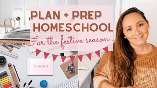 How I plan + prep homeschool| Plan with me