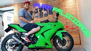 A NOVA AQUISIÇÃO DO CANAL! | NINJA 250R