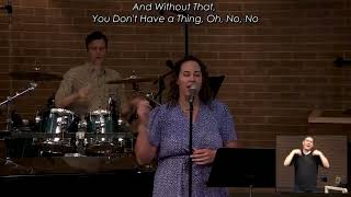 Stand Up For Something | Broomfield UMC Contemporary Worship Band - August 18, 2024