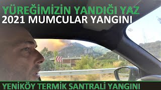 04 Ağustos 2021 Mumcular-Çökertme orman yangını sonrası yaşadıklarım!