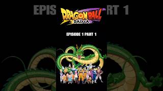 DRAGON BALL DAIMA EPISODE 1 PART 1 IN HINDI DUB #shorts #dragonball #dragonballdaima #goku #anime