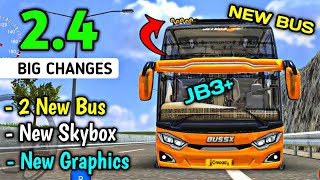 New Big Update 2.4| Added 2 New Bus and Graphics Bus Simulator X | Bus Game