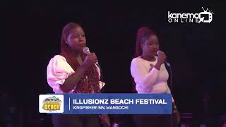 Gwamba live at Illusions Beach Festival in Mangochi.