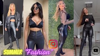 Rockin That Summer Holiday Season in Leggings 2024 | High-Fashion Leggings Outfits | Spring Break