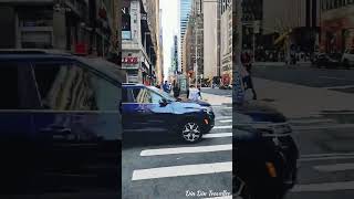 USA travel walking Tour |  toYouTube Short Walk view | New York streets | #usavlogs | #shortvideo