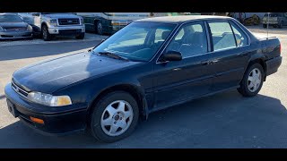 1993 HONDA ACCORD ANNIVERSARY HAMMERDOWN AUCTION