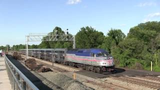 [HD] VRE Trains at Alexandria, VA