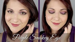 Purple Smokey Eye Talk Through | Fall Makeup