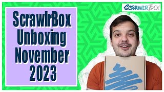 ScrawlrBox Unboxing November 2023