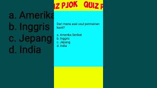 Quiz PJOK 16 #pjok #quiz #soal #soalpjok #kasti