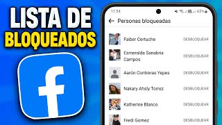 Cómo Ver la LISTA de BLOQUEADOS en Facebook (2024)