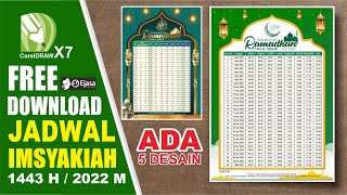 JADWAL IMSYAKIAH RAMADHAN 1443 H 2022 M