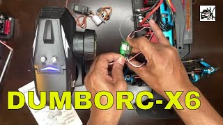 DUMBORC-X6 2.4Ghz 6 Channel RC Transmitter with Gyro testing