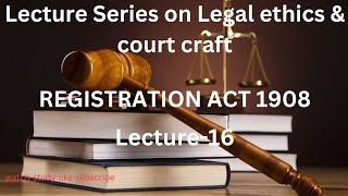 Registration Act 1908 - Introduction