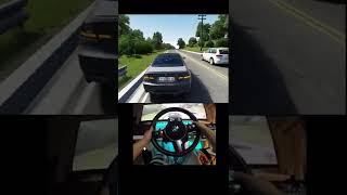 beautiful BMW M3 e92 with me Custom Made BMW Steering Wheel in Assetto Corsa