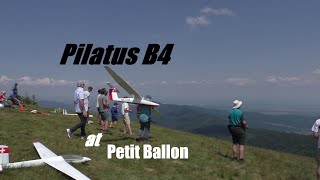 RC Pilatus B4 at Petit Ballon