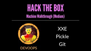 HTB - DevOops (medium) walkthrough (ITA)