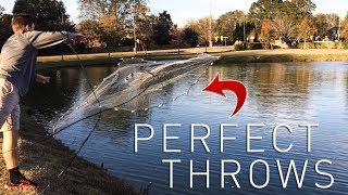 The BEST Way to Throw a Cast Net + SICK Underwater Footage