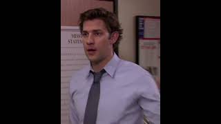 Jim Halpert starting Join the Fist rebellion in The Office #jimanddwight #pranks