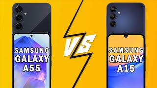 Samsung Galaxy A55 5G vs Galaxy A15 5G