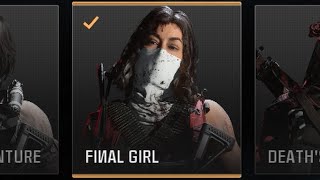 Modern Warfare 3 - "Final Girl Blackcell" Operator Skin