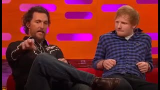 The Graham Norton Show | Matthew McConaughey, Ed Sheeran, Christina Ricci, Josh Widdicomb