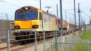 Brand New Transport for Wales Class 756 FLIRT Delivery Move Passing Rainham, HS1 - 22/05/23