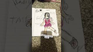 tmf||drawing||sadie#shorts #sadie #tmf #themusicfreaks #fyp