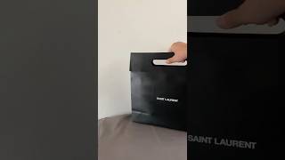 Unboxing saint laurent with me #bagaddict #bagfactory #unboxingvideo