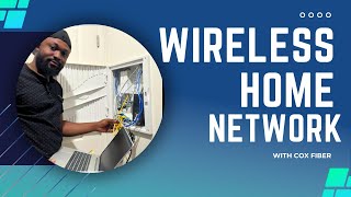 How to Set up a wireless Network in you apartment using Cox Fiber