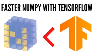 Faster NumPy using Tensorflow's tf.experimental.numpy module