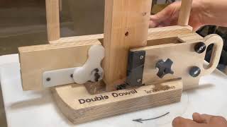 Double Dowel Tenon Cutter Rotating View 2   SD 480p