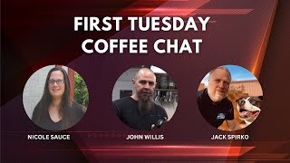 First Tuesday Coffee Chat with John Willis, Jack Spirko and Nicole Sauce