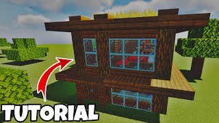 Minecraft Survival House Easy | Minecraft Builds House | Survival Starter House Minecraft Tutorial