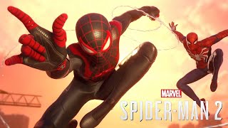 Marvel Spider-Man 2 Opening cutscene (INTRO I Characters introduction) PS5