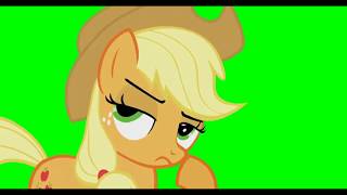 Applejack in green screen: Nah【8K】