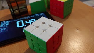 Rubik's cube practicing live !